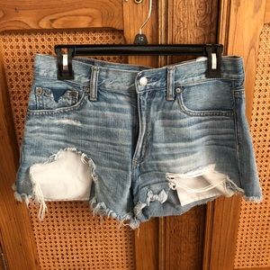Jean cutoff shorts